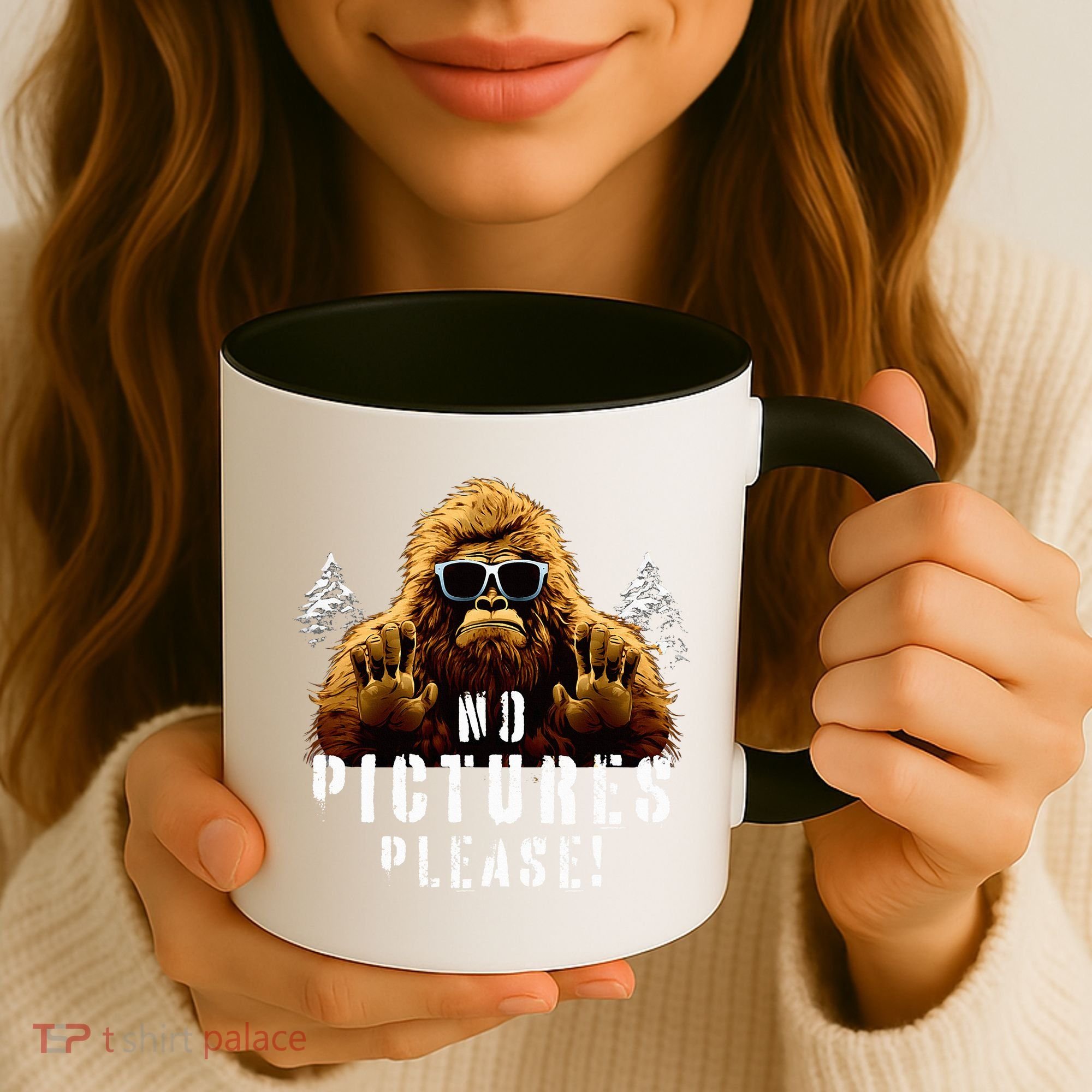 Cryptozoology Cryptid  Sasquatch Believe  Funny Bigfoot Coffee Mug