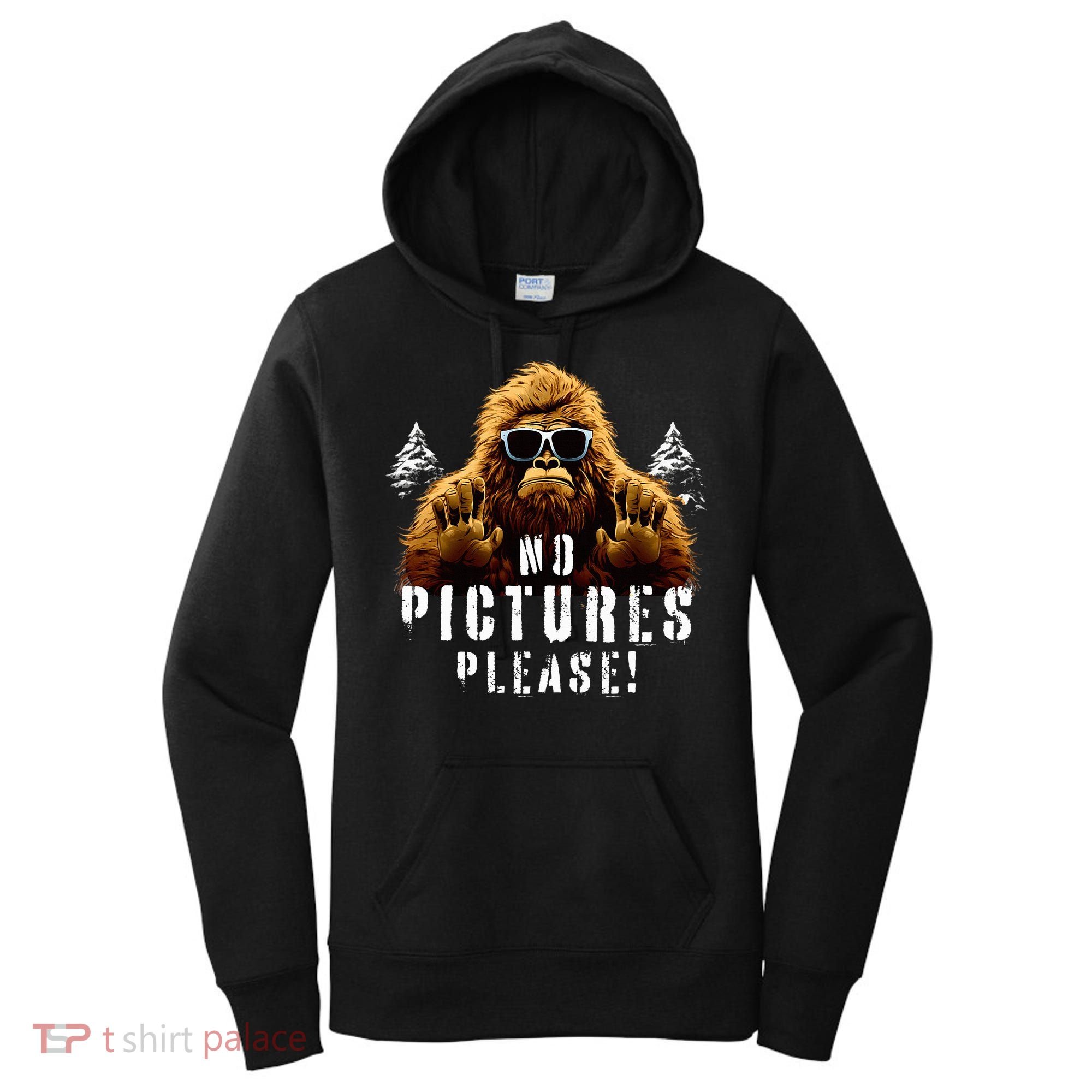 Cryptozoology Cryptid  Sasquatch Believe  Funny Bigfoot Women's Hoodie
