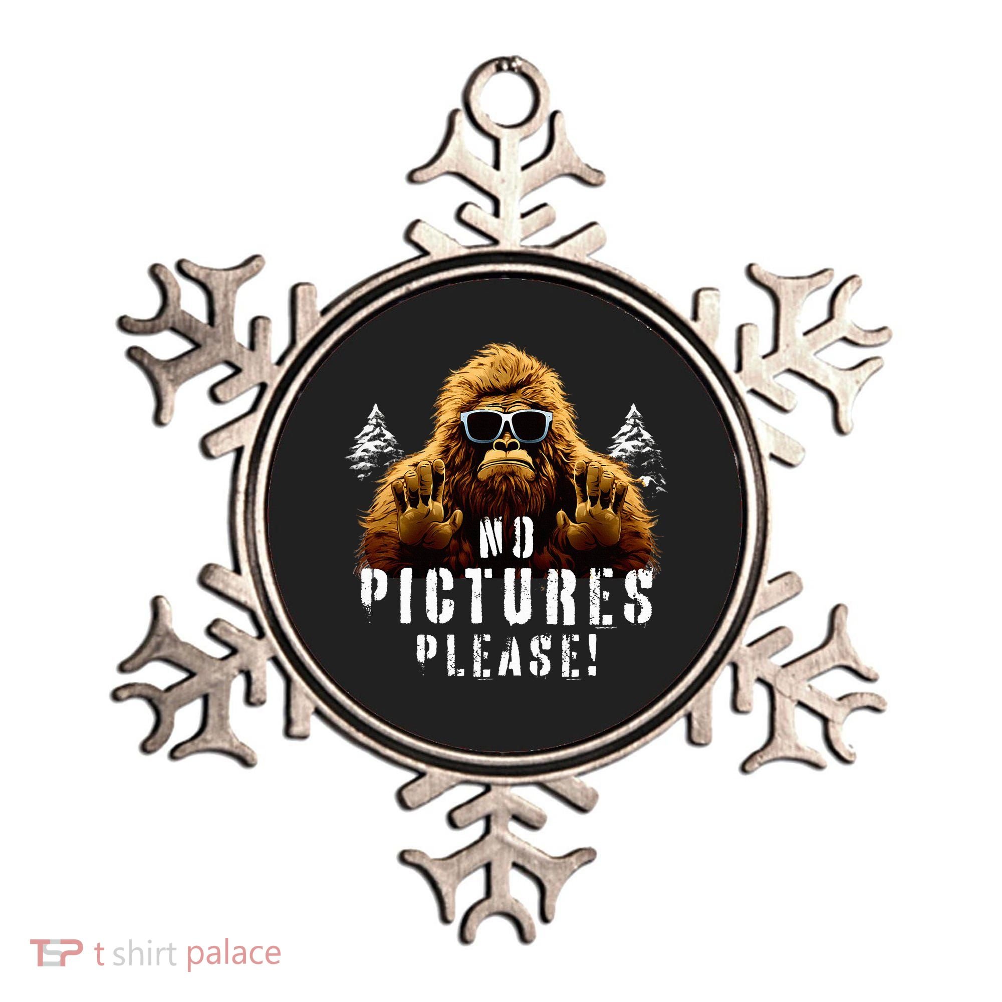 Cryptozoology Cryptid  Sasquatch Believe  Funny Bigfoot Ornament