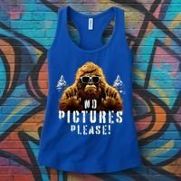 Cryptozoology Cryptid  Sasquatch Believe  Funny Bigfoot Women's Tank Top thumb 3