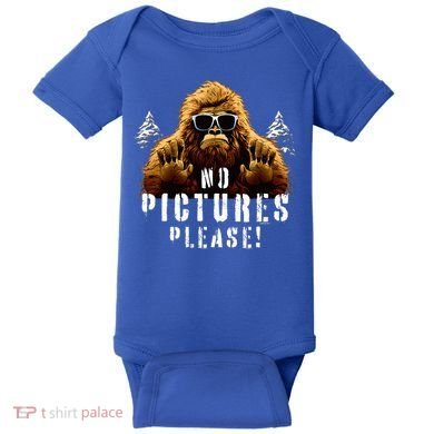 Cryptozoology Cryptid  Sasquatch Believe  Funny Bigfoot Baby Bodysuit