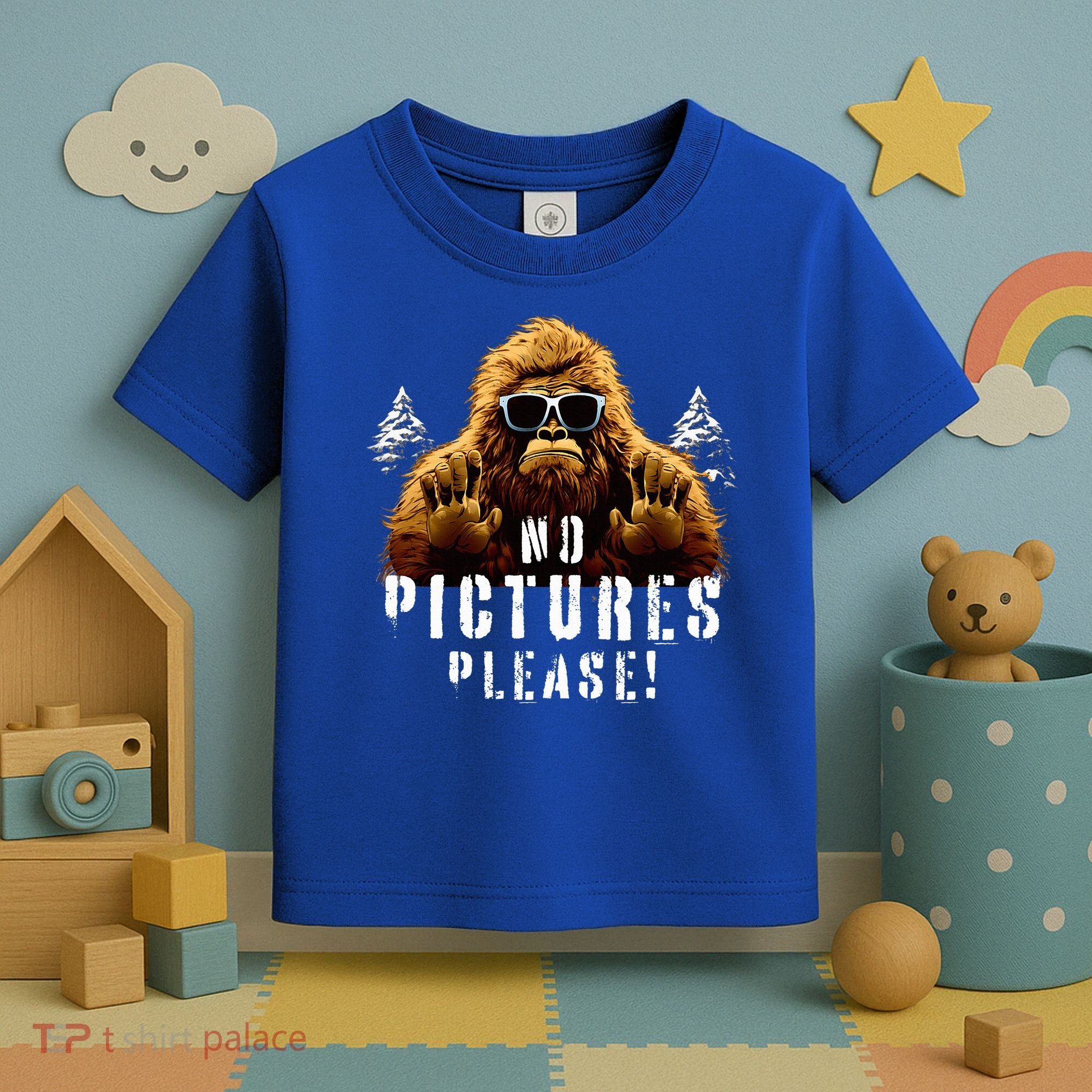 Cryptozoology Cryptid  Sasquatch Believe  Funny Bigfoot Toddler T-Shirt