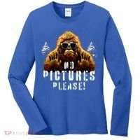 Cryptozoology Cryptid  Sasquatch Believe  Funny Bigfoot Women's Long Sleeve Shirt thumb 0