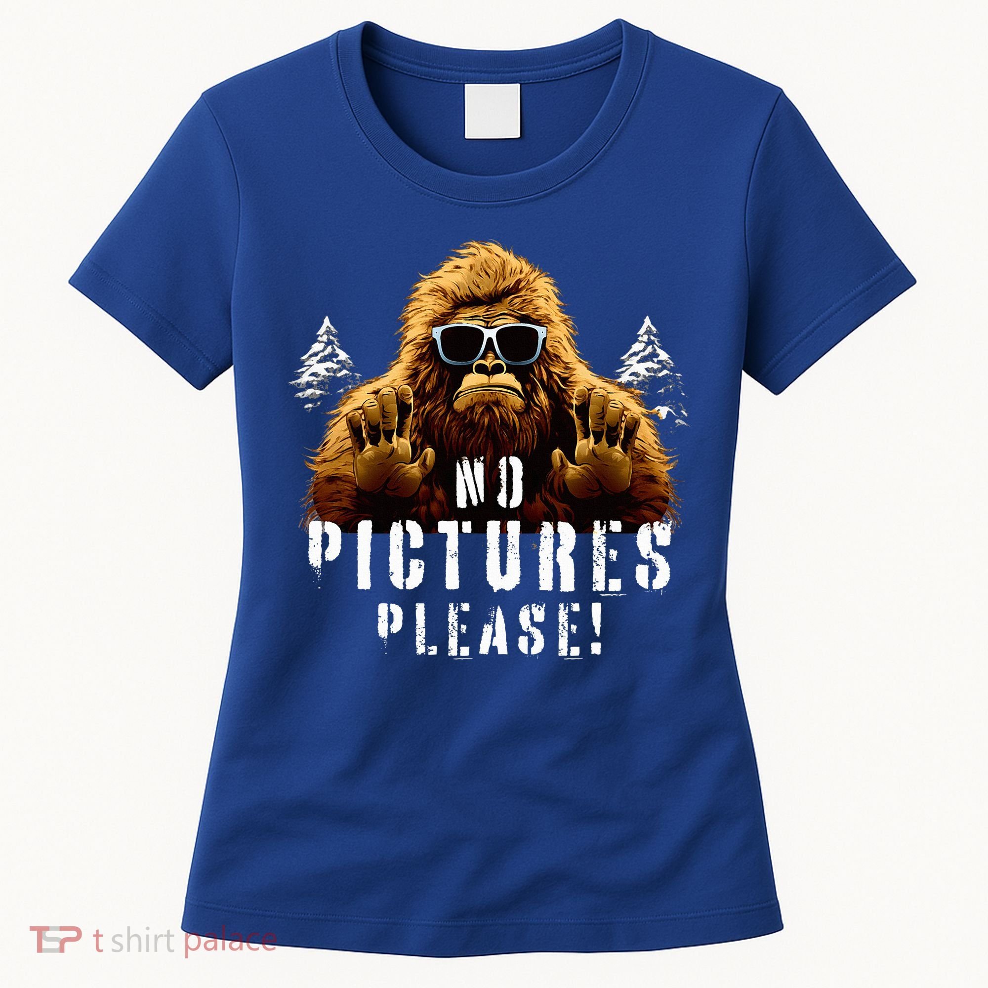 Cryptozoology Cryptid  Sasquatch Believe  Funny Bigfoot Women's T-Shirt