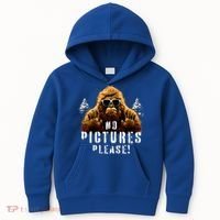 Cryptozoology Cryptid  Sasquatch Believe  Funny Bigfoot Kids Hoodie thumb 0