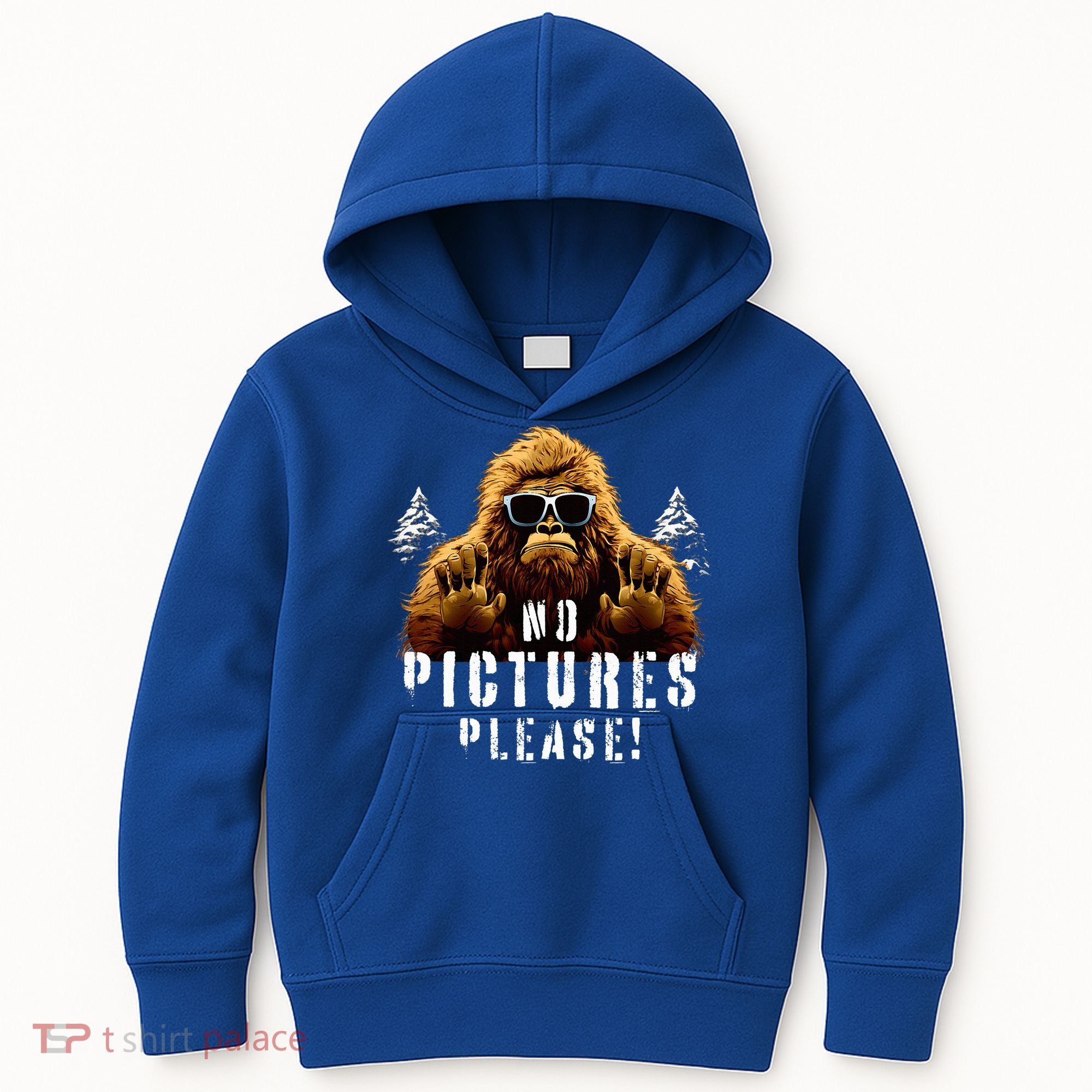 Cryptozoology Cryptid  Sasquatch Believe  Funny Bigfoot Kids Hoodie
