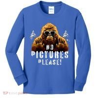 Cryptozoology Cryptid  Sasquatch Believe  Funny Bigfoot Kids Long Sleeve Shirt thumb 0