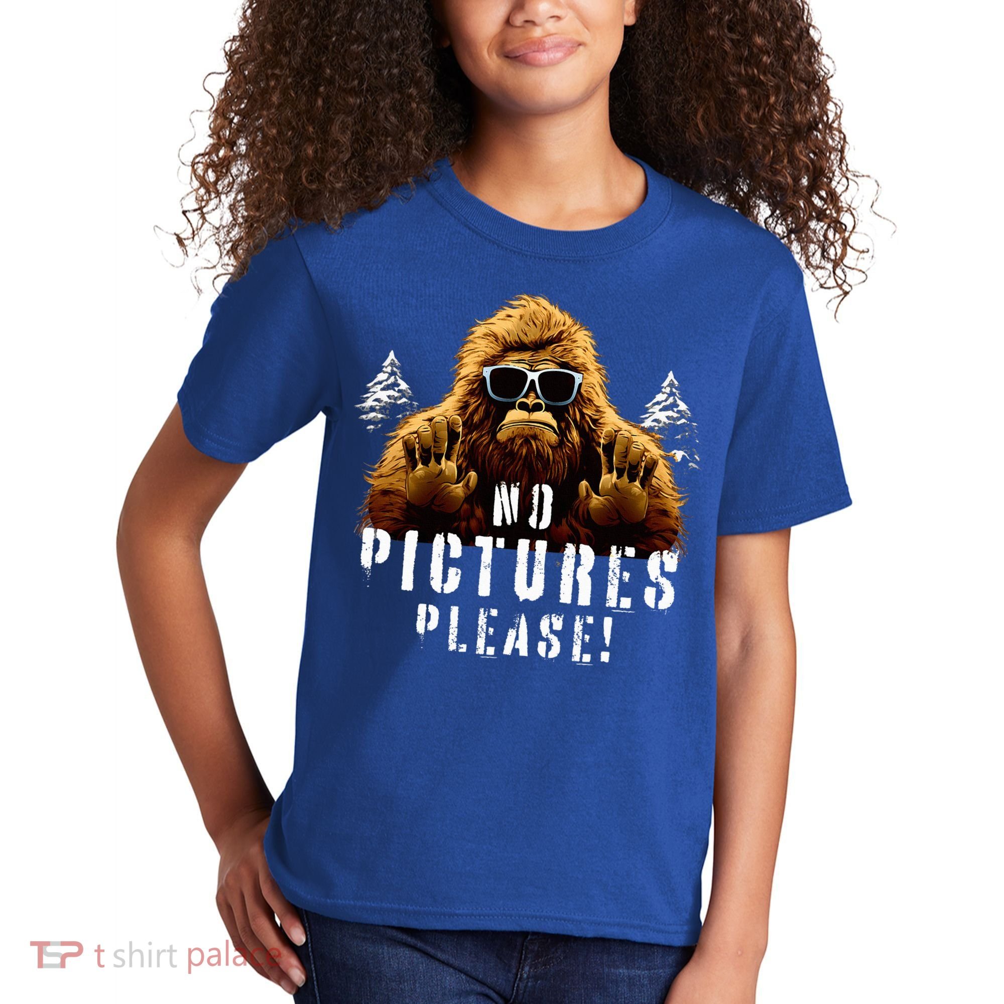 Cryptozoology Cryptid  Sasquatch Believe  Funny Bigfoot Kids T-Shirt