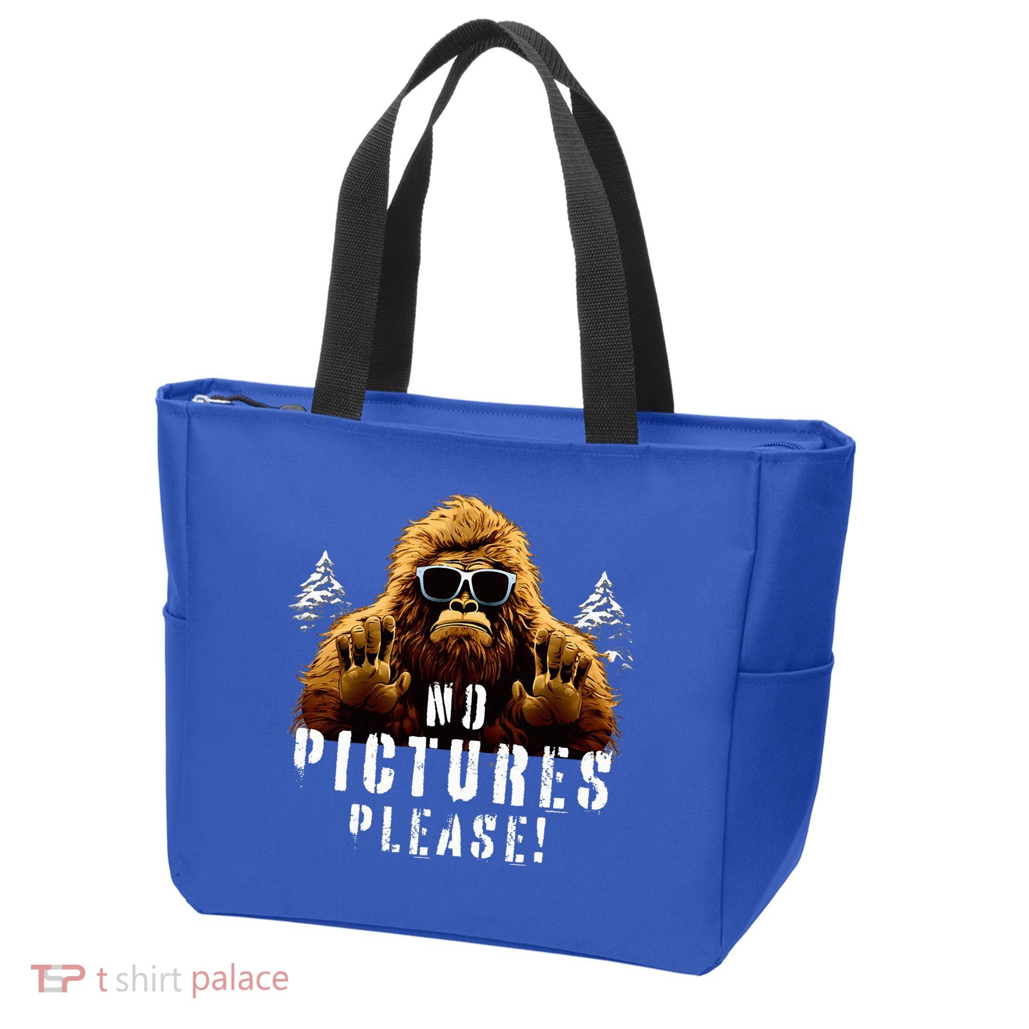 Cryptozoology Cryptid  Sasquatch Believe  Funny Bigfoot Tote Bag