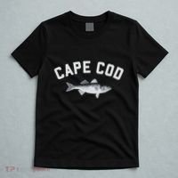 Cape Cod Striper Striped Bass Fun Fishing T-Shirt thumb 5