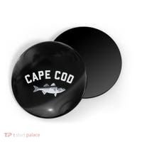 Cape Cod Striper Striped Bass Fun Fishing Magnet thumb 0
