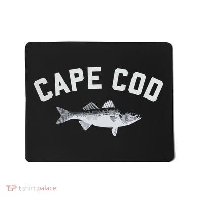 Cape Cod Striper Striped Bass Fun Fishing Mousepad