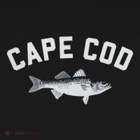 Cape Cod Striper Striped Bass Fun Fishing Tote Bag thumb 4