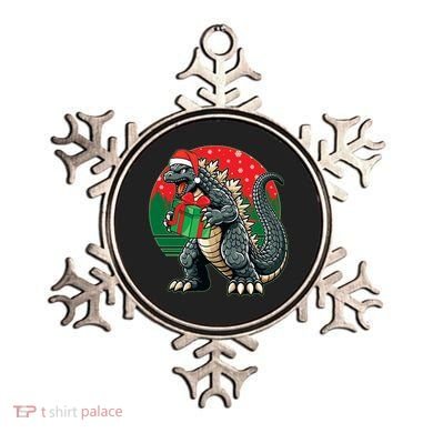 Cool Christmas Santa Japanese Monster Kaiju Ornament