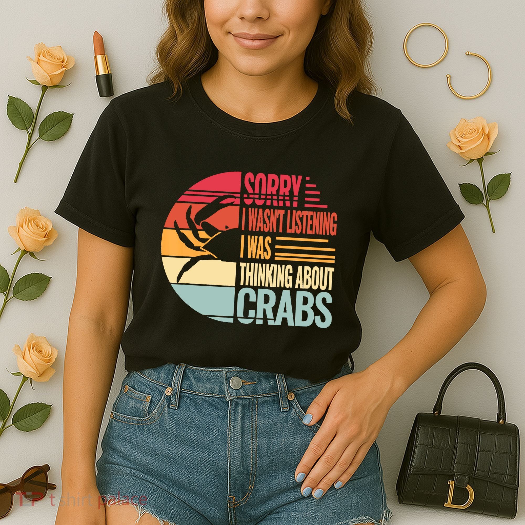 Crab Crabmeat Seafood Crabbing Crabs Crabby Comfort Colors Boxy T-Shirt