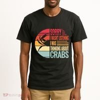 Crab Crabmeat Seafood Crabbing Crabs Crabby Tall T-Shirt thumb 2