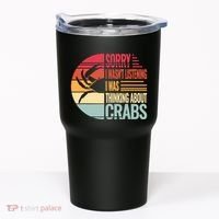 Crab Crabmeat Seafood Crabbing Crabs Crabby Tumbler thumb 0