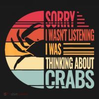 Crab Crabmeat Seafood Crabbing Crabs Crabby Mousepad thumb 1