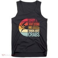 Crab Crabmeat Seafood Crabbing Crabs Crabby Tank Top thumb 0