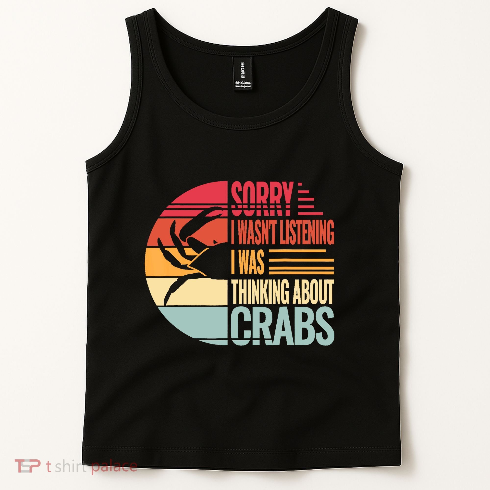 Crab Crabmeat Seafood Crabbing Crabs Crabby Tank Top
