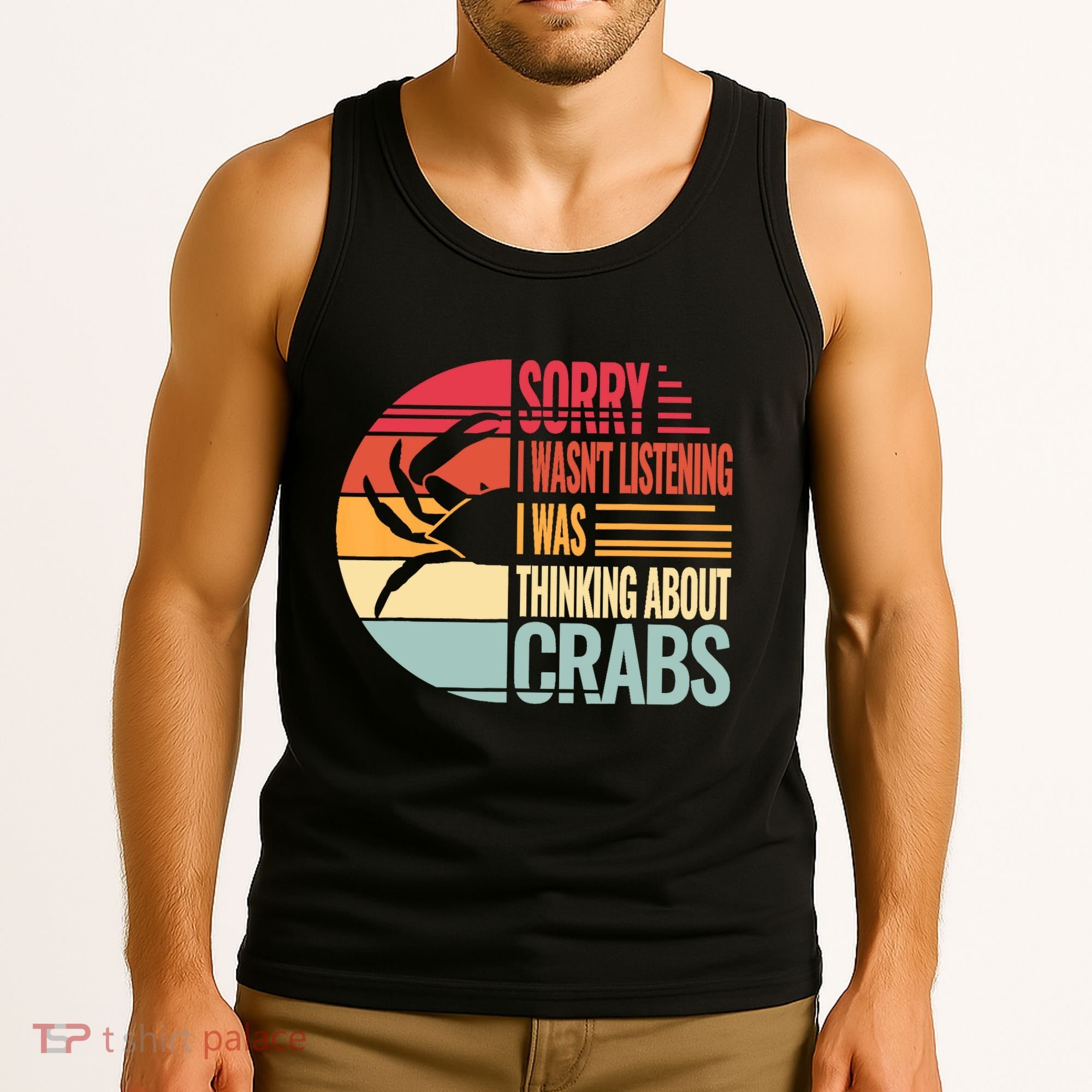 Crab Crabmeat Seafood Crabbing Crabs Crabby Tank Top
