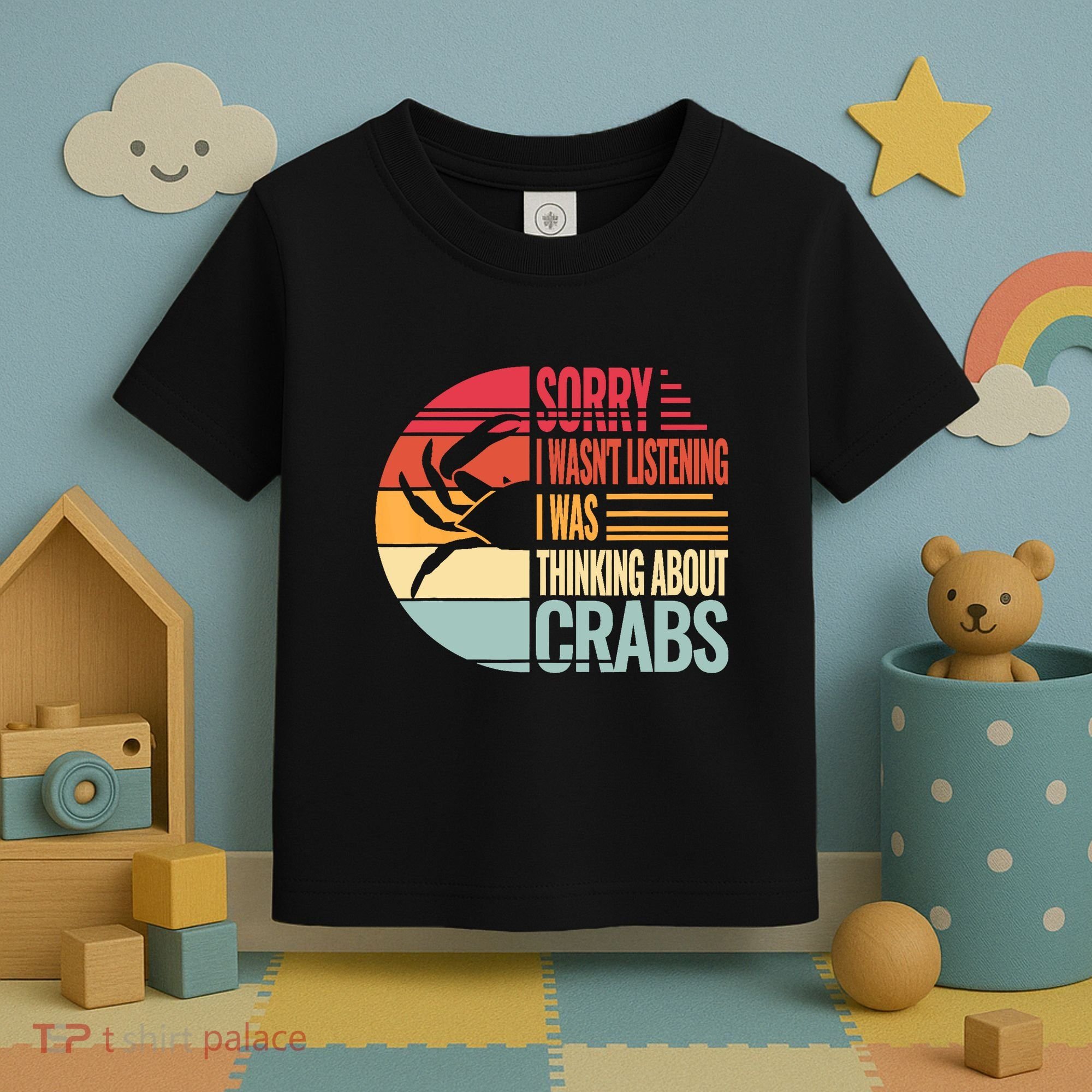 Crab Crabmeat Seafood Crabbing Crabs Crabby Toddler T-Shirt