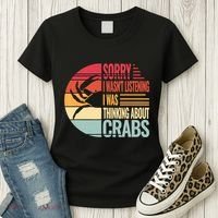 Crab Crabmeat Seafood Crabbing Crabs Crabby Women's T-Shirt thumb 3