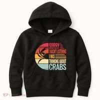 Crab Crabmeat Seafood Crabbing Crabs Crabby Kids Hoodie thumb 0
