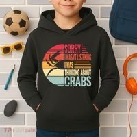 Crab Crabmeat Seafood Crabbing Crabs Crabby Kids Hoodie thumb 2
