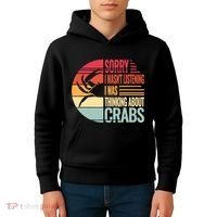 Crab Crabmeat Seafood Crabbing Crabs Crabby Kids Hoodie thumb 4