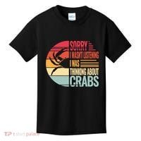Crab Crabmeat Seafood Crabbing Crabs Crabby Kids T-Shirt thumb 0
