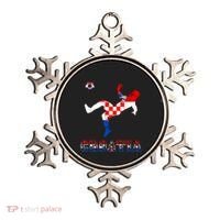 Croatia Croatian Soccer Player Croatian Pride Croatian Flag Ornament thumb 0