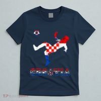 Croatia Croatian Soccer Player Croatian Pride Croatian Flag T-Shirt thumb 5
