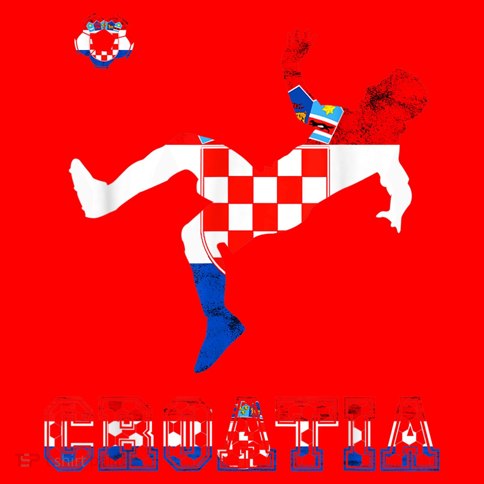 Croatia Croatian Soccer Player Croatian Pride Croatian Flag Santa Hat