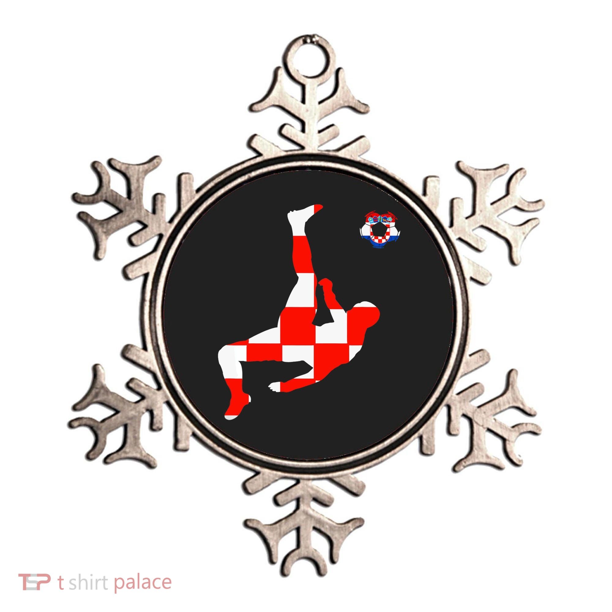 Croatia Croatian Soccer Player Croatian Pride Croatian Flag Ornament