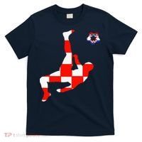 Croatia Croatian Soccer Player Croatian Pride Croatian Flag T-Shirt thumb 0