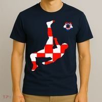 Croatia Croatian Soccer Player Croatian Pride Croatian Flag T-Shirt thumb 3