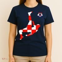 Croatia Croatian Soccer Player Croatian Pride Croatian Flag T-Shirt thumb 4