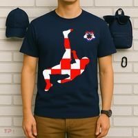Croatia Croatian Soccer Player Croatian Pride Croatian Flag T-Shirt thumb 6