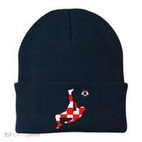 Croatia Croatian Soccer Player Croatian Pride Croatian Flag Beanie thumb 0