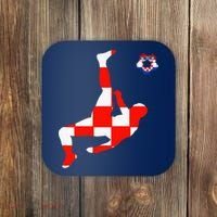 Croatia Croatian Soccer Player Croatian Pride Croatian Flag Coaster thumb 0