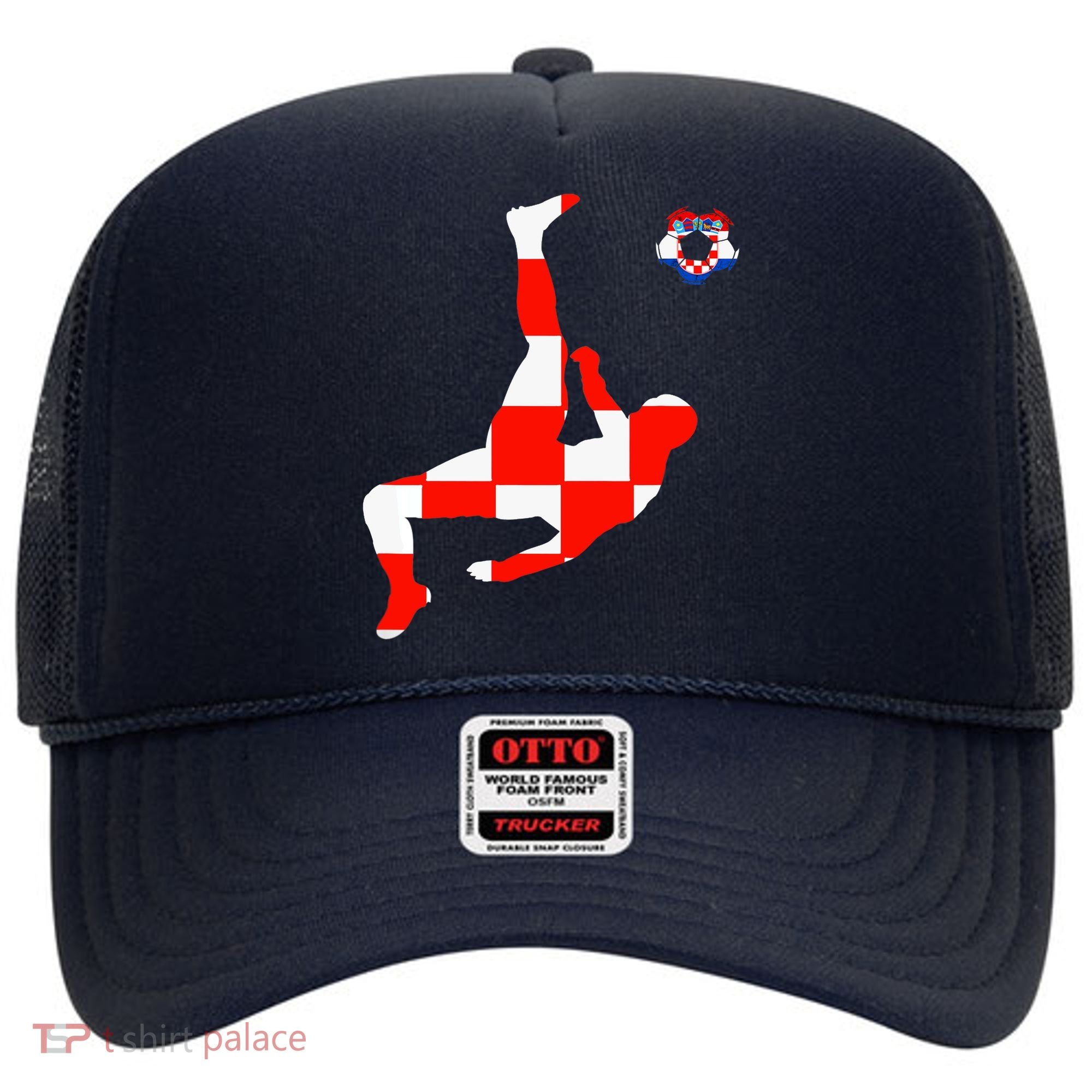 Croatia Croatian Soccer Player Croatian Pride Croatian Flag Hat