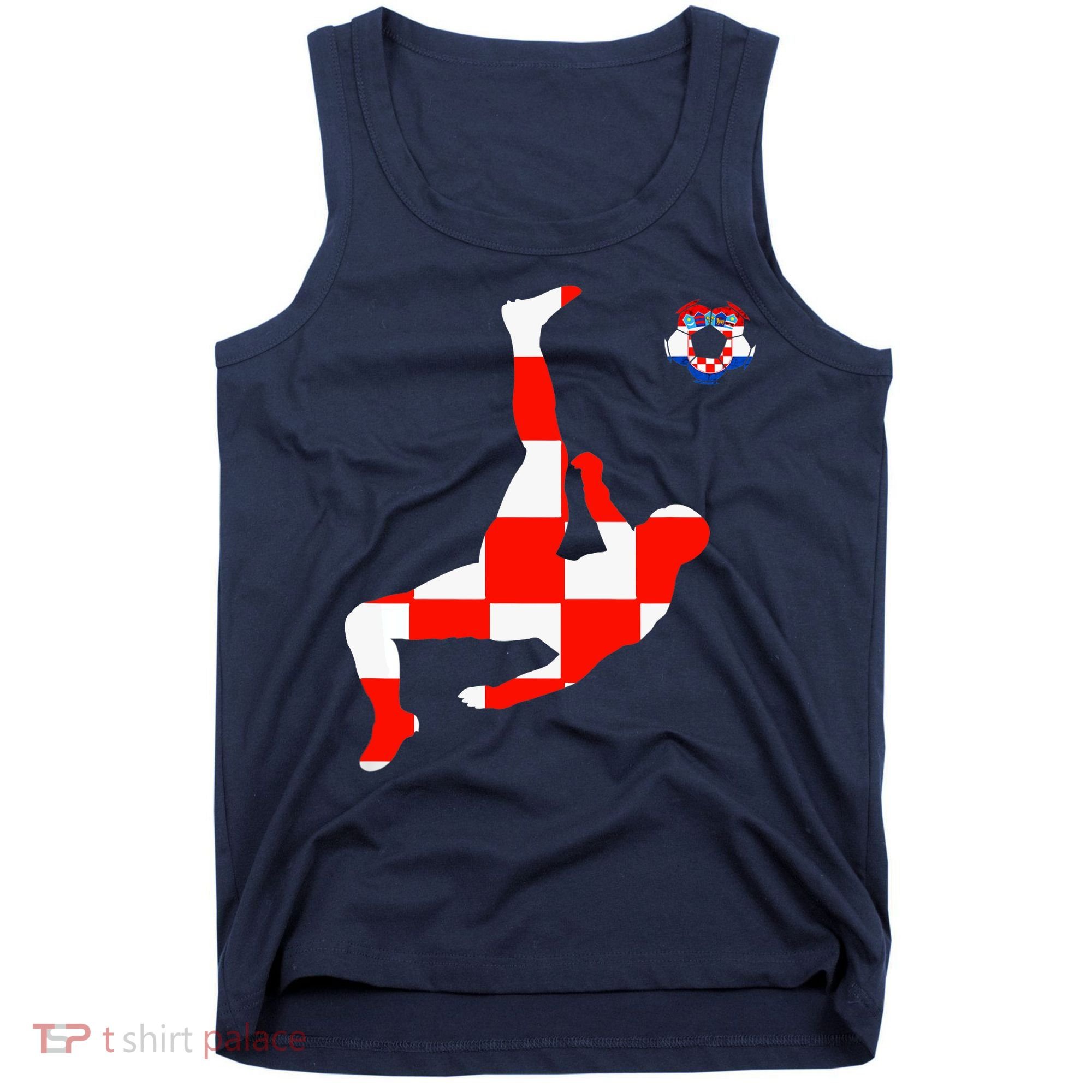 Croatia Croatian Soccer Player Croatian Pride Croatian Flag Tank Top