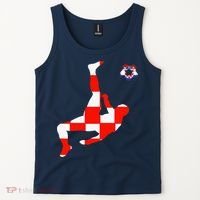 Croatia Croatian Soccer Player Croatian Pride Croatian Flag Tank Top thumb 2