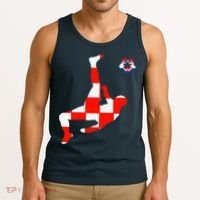 Croatia Croatian Soccer Player Croatian Pride Croatian Flag Tank Top thumb 3