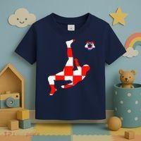 Croatia Croatian Soccer Player Croatian Pride Croatian Flag Toddler T-Shirt thumb 3