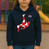 Croatia Croatian Soccer Player Croatian Pride Croatian Flag Kids Hoodie thumb 3