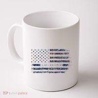 Clan Crichton Scottish Tartan Us Flag Kilt Scotland Coffee Mug thumb 0