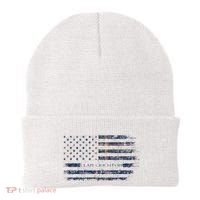 Clan Crichton Scottish Tartan Us Flag Kilt Scotland Beanie thumb 0