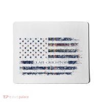 Clan Crichton Scottish Tartan Us Flag Kilt Scotland Mousepad thumb 0